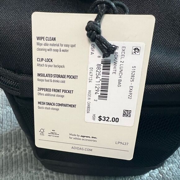 Classic 3-Stripes 5 Backpack and Excel 2 Lunch Bag Set - Picture 6 of 9